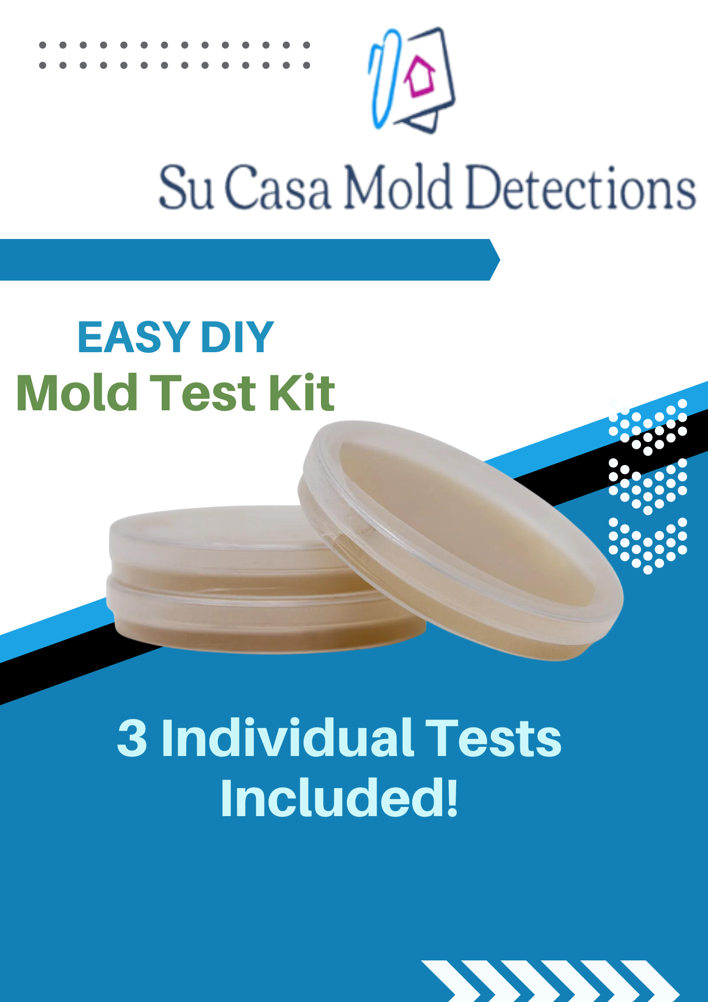 SU CASA MOLD DETECTIONS EASY DIY MOLD TEST KIT
